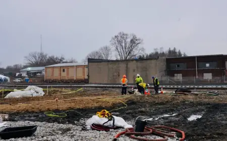 科技观察｜“毒列车”事故调查人员出现症状，美国危险品安全问题成隐患（铁路毒品车遮阳板图片大全）